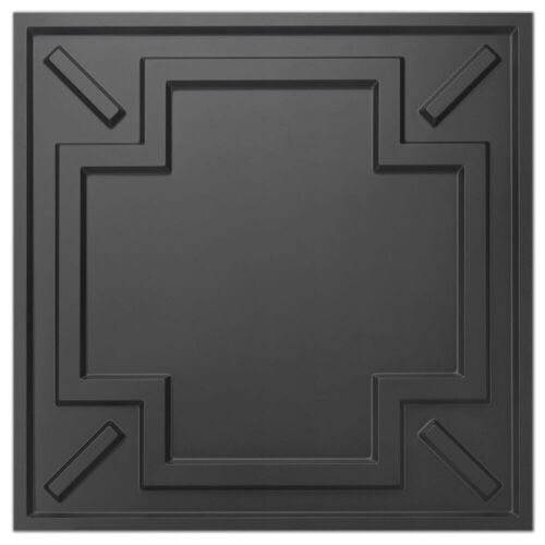Art3d Decorative Glue Up Drop Ceiling Tiles 2x2, 12 Pack  - Lot 253