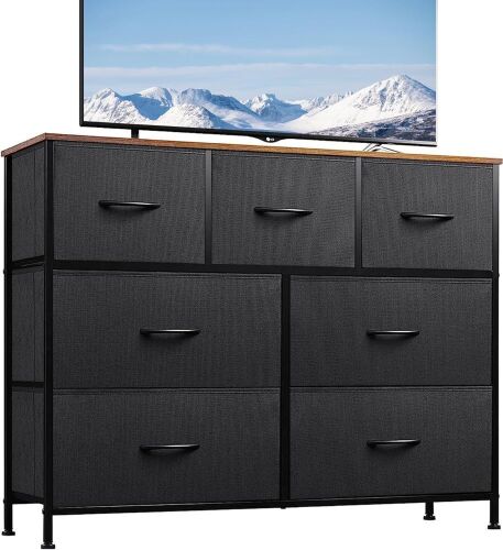 WLIVE Dresser with Fabric Drawers  - Lot 256