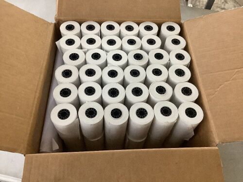 Quill Thermal Cash Register Rolls, 1-Ply, 3-1/8"x90', 36 Pack  - Lot 449