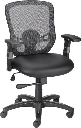 Staples Corvair Luxura Mesh Back Task Chair Black  - Lot 454
