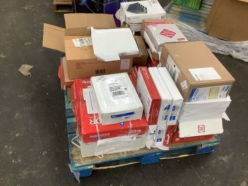 Large Lot of Paper & Miscellaneous Office Supplies  - Lot 544