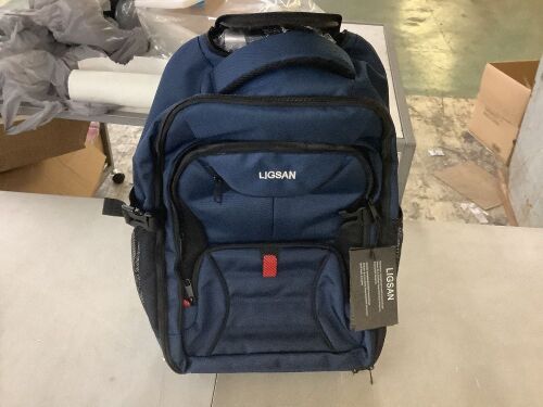 LIGSAN Rolling Backpack - Lot 551