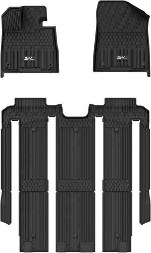 3W Floor Mats for Toyota Sienna 2021-2024 - Lot 396