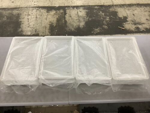 Idle Way 4 Pack Storage Bins with Lids  - Lot 626