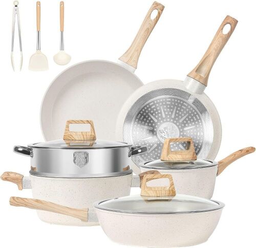 Non Stick Pots & Pans Set, 12 pc  - Lot 828