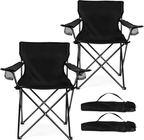 HaSteeL Foldable Camping Chair, Set of 2 - Lot 568
