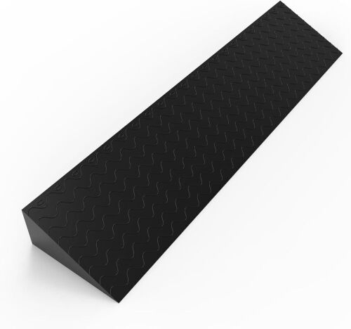  Henka 4" Rise Door Threshold Ramp with Anti-Slip Surface, 39x8.66x4in - Lot 413