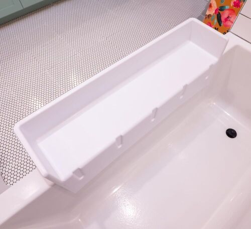Tub Topper Bathtub Splash Guard Play Shelf Area - Lot 623