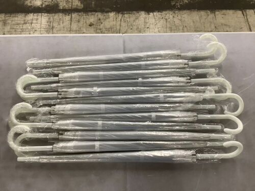 Lot of (12) Clear Umbrellas  - Lot 631