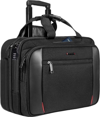 EMPSIGN Rolling Briefcase Laptop Bag - Lot 271