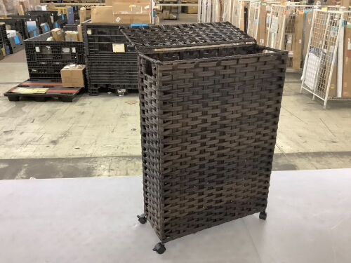 Rolling Laundry Hamper  - Lot 395