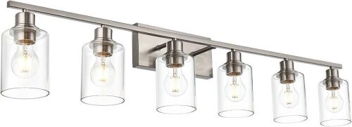 VINLUZ 6 Light Vanity Light Fixture  - Lot 387
