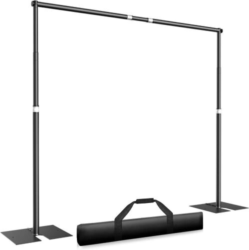 Qoolfoto Pipe and Drape Backdrop Stand Kit 10x10ft - Lot 527
