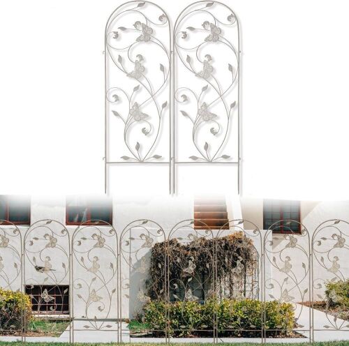 Decorative Garden Fence 57 in(H) x 19.6 in(L), 8 Panel - Lot 807