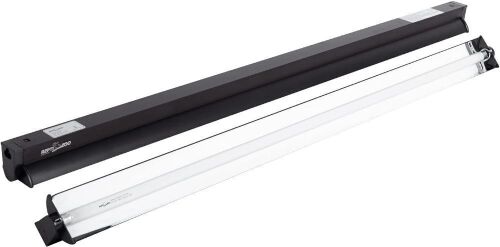  REPTI ZOO T5 HO UVB Lighting Combo Kit, Terrarium Hood Comes with Desert 10.0 UVB T5 Lamp 39W - Lot 629