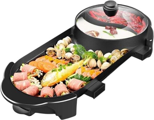 SEAAN Electric Hot Pot with Grill - Lot 708