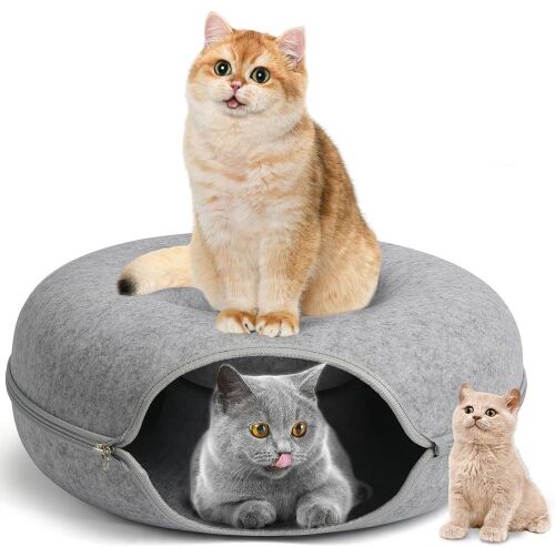Peekaboo Cat Cave Tunnel Bed - Lot 716