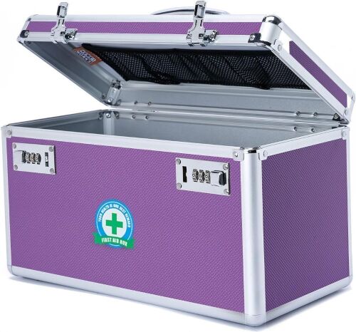 Portable Storage Case with Combination Lock - Lot 788