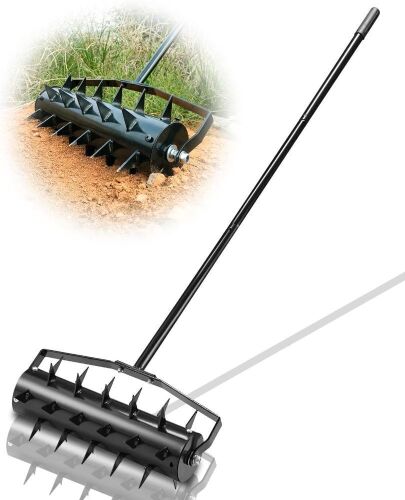 Monica Manual Lawn Aerator, 17" - Lot 816
