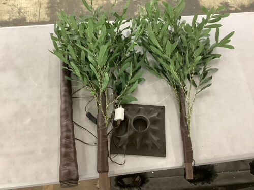 LKGOOD Artificial Lighted Olive Tree - Lot 434