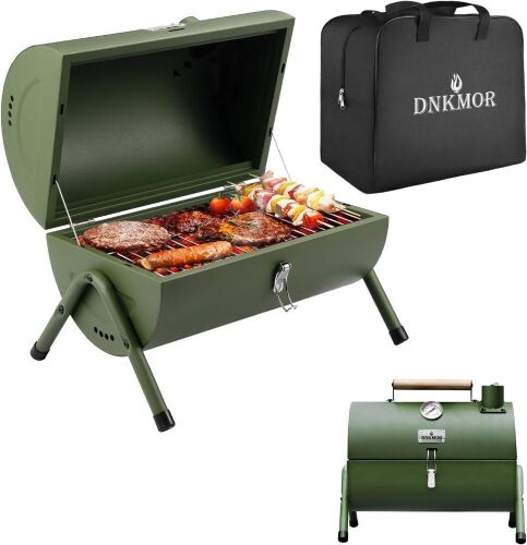 Portable Tabletop Charcoal Grill - Lot 782