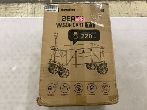 Navatiee Collapsible Folding Wagon Cart - Lot 710