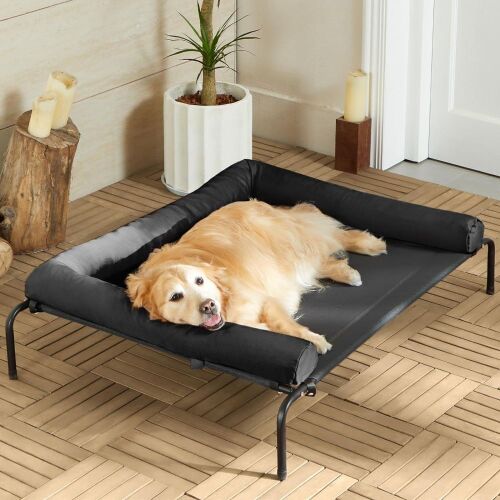 RRPETHOME Extra Large Elevated Cooling Dog Bed - Lot 720