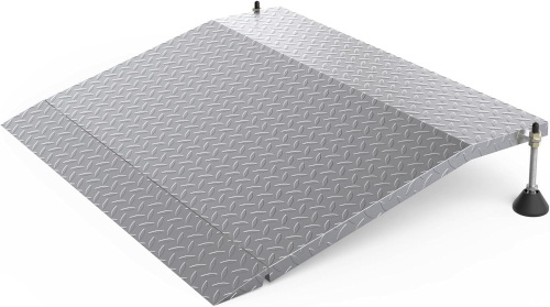 YEEZOO Door Threshold Ramp with Adjustable Height for 3.2" to 8" Height Rise - Lot 44