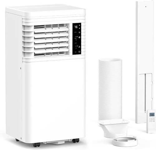 ZAFRO 8,000 BTU Portable Air Conditioner, Cool Up to 350 Sq.Ft, 4 Modes - Lot 31