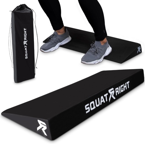 Squat Wedge Extra Wide & Durable Incline Slant Board - Lot 699