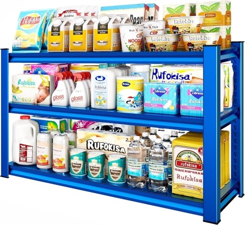 3-Tier Garage Shelving Heavy Duty - Lot 810