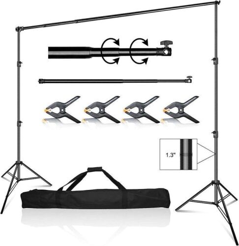 Emart 10 x 10 ft Heavy Duty Backdrop Support System Kit - Lot 795