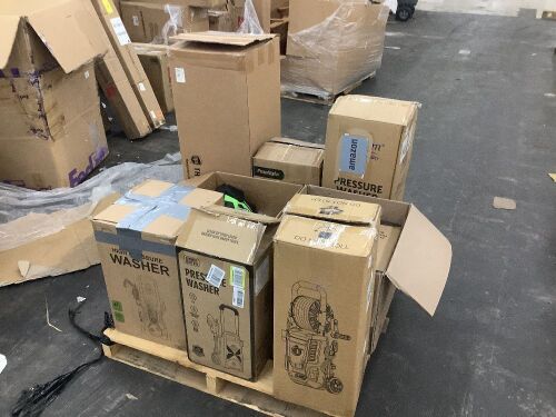 Lot of (8) Pressure Washers - Uninspected - Lot 13