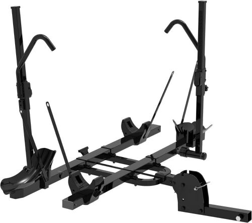 2-Bike Foldable Hitch Mount Racks for Standard, Fat Tire and Electric Bike - Lot 32
