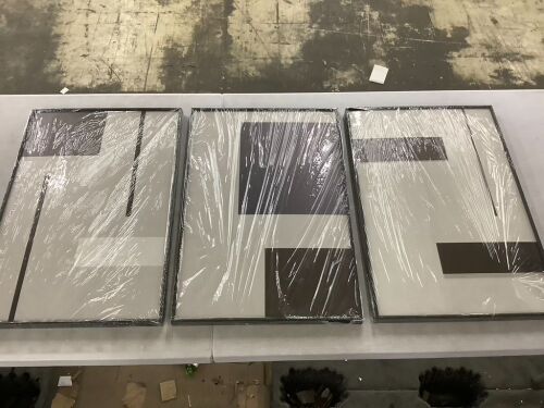 3 Piece Wall Art  - Lot 506