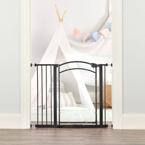 Regalo In Sight Walk-Through Safety Gate - Black - Lot 280