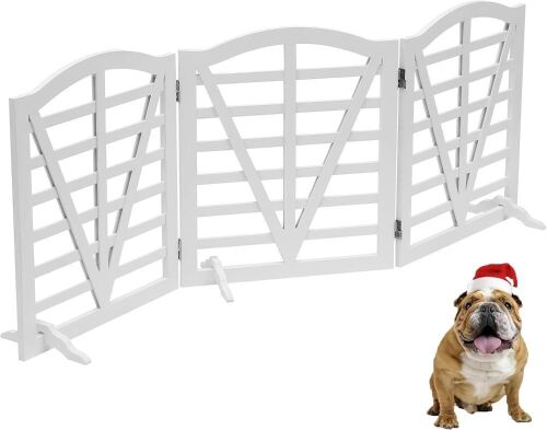 Freestanding Wooden Pet Gate  - Lot 199