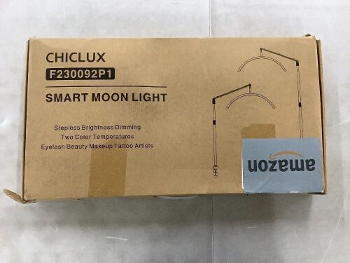Half Moon Lamp - Lot 583