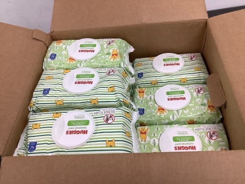 Box of Huggies Baby Wipes - Lot 2098