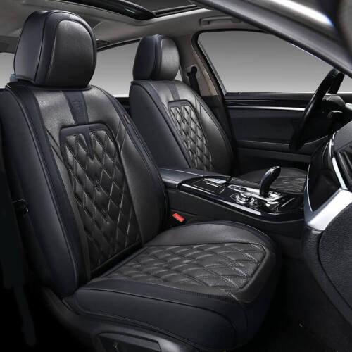 Coverado Car Seat Covers Faux Leather Waterproof Universal Fit Most Cars - Lot 2103