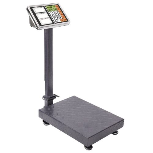 Electronic Digital Platform Scale Computing Shop Postal Scale Black - Lot 2104