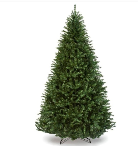 Hinged Douglas Full Fir Artificial Christmas Tree w/ Metal Stand 7.5ft - Lot 151