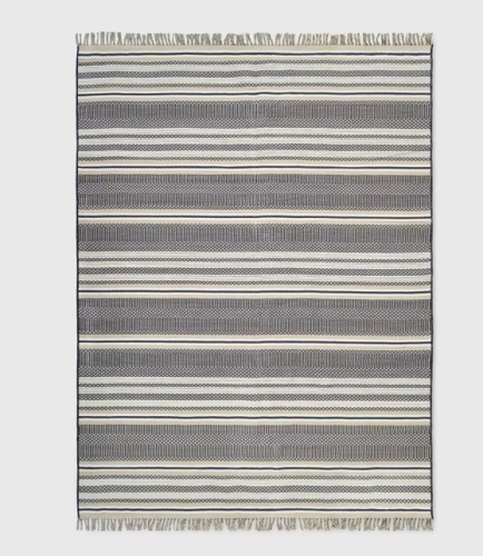 Global Stripe Outdoor Rug-5x7 - Lot 173