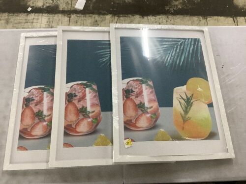 White Picture Frame, 18 x 24, 3 Pack  - Lot 113