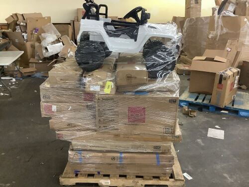 Salvage Pallet. Items Will Be Damaged and Incomplete.  - Lot 142