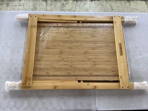 Bamboo Folding Table  - Lot 199