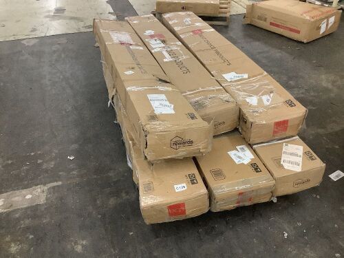 Lot of (6) Cantilever Patio Umbrellas - Uninspected - Lot 558