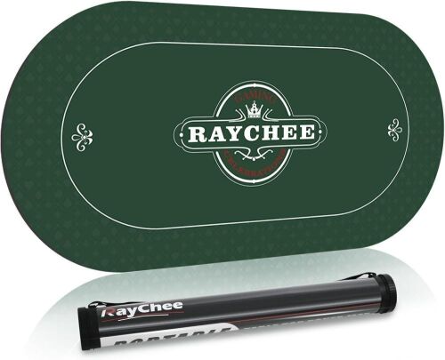 RayChee 63" x 30" Table Top Poker Mat  - Lot 593