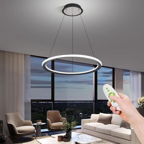 Modern LED Ring Chandelier - Lot 660