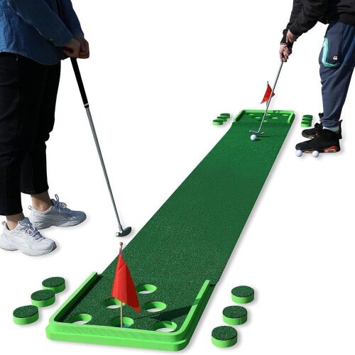 SPRAWL Golf Putting Mat Pong Game  - Lot 729